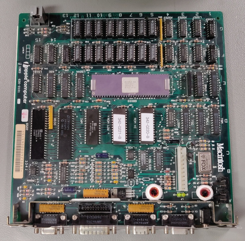 Completed logic board