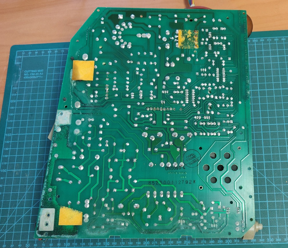 Back of analogue board