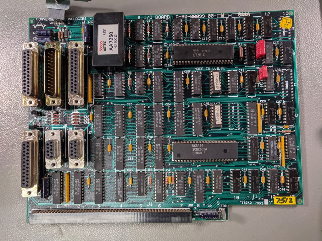 I/O board without shield