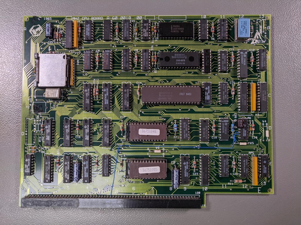 CPU board front