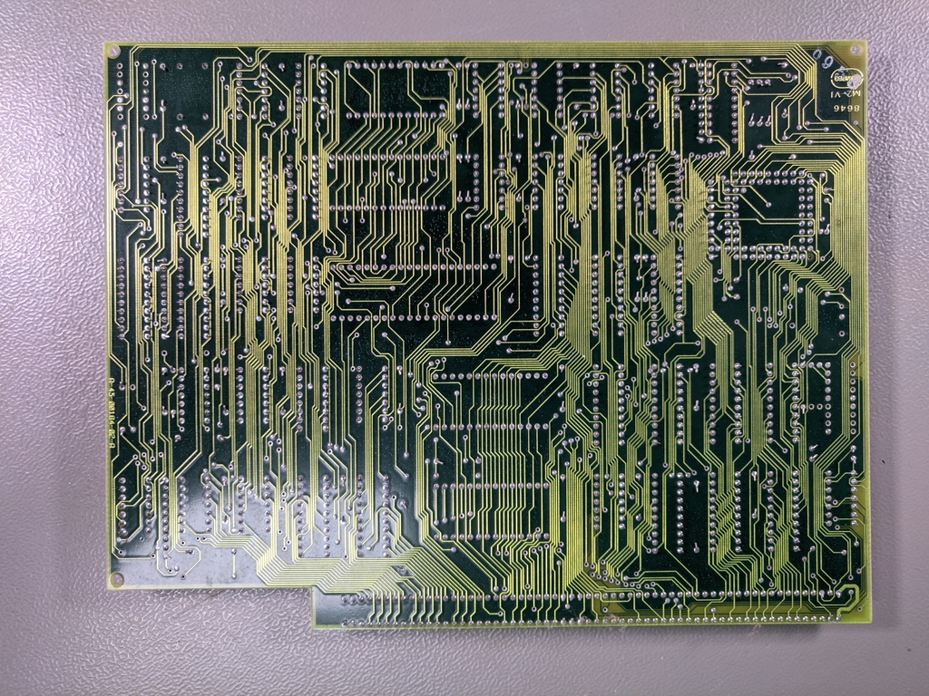 CPU board back