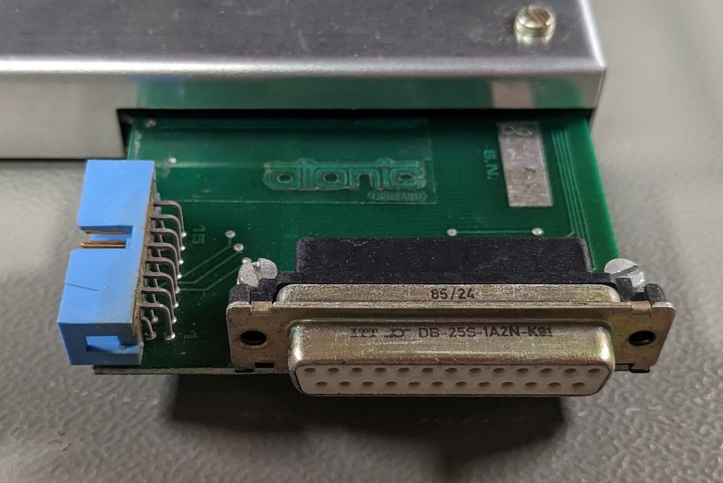 Interface card connector