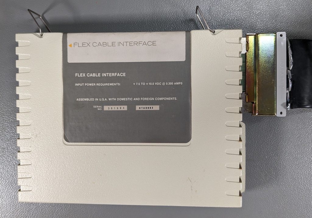 Flex cable interface Front