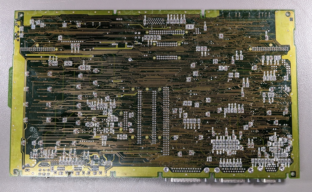 Logic board bottom