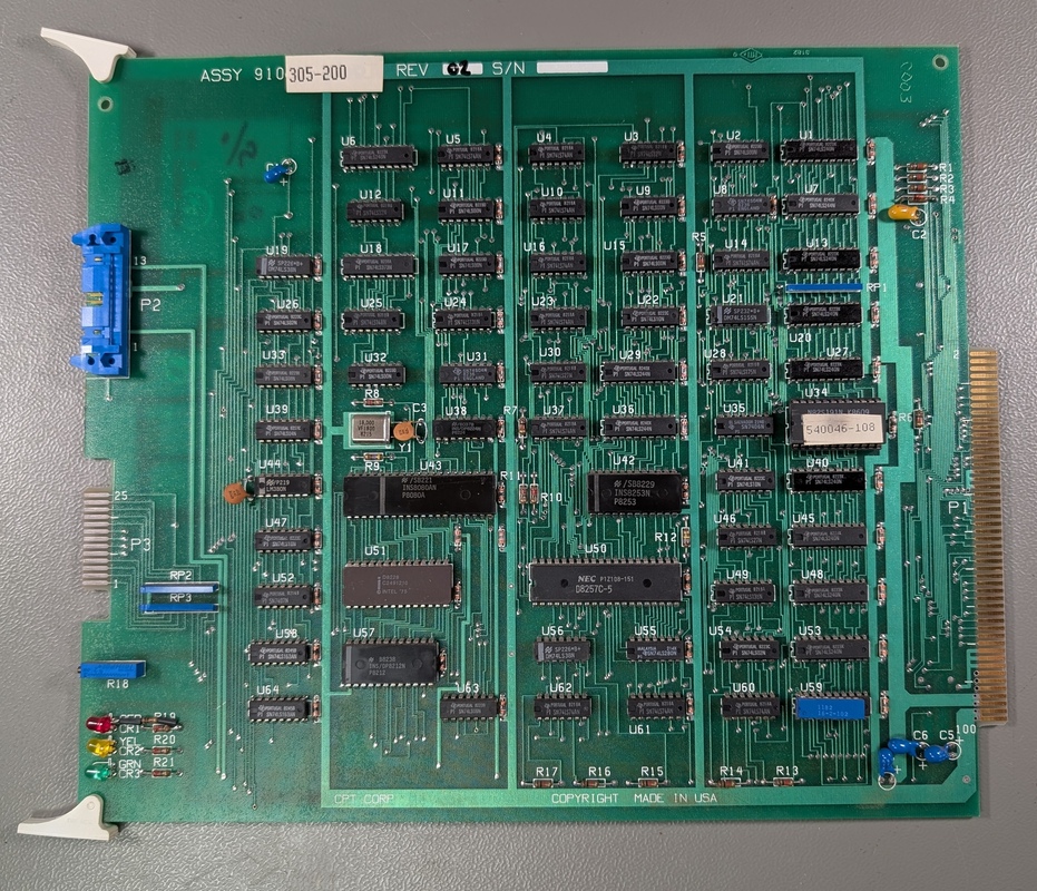 CPU board top