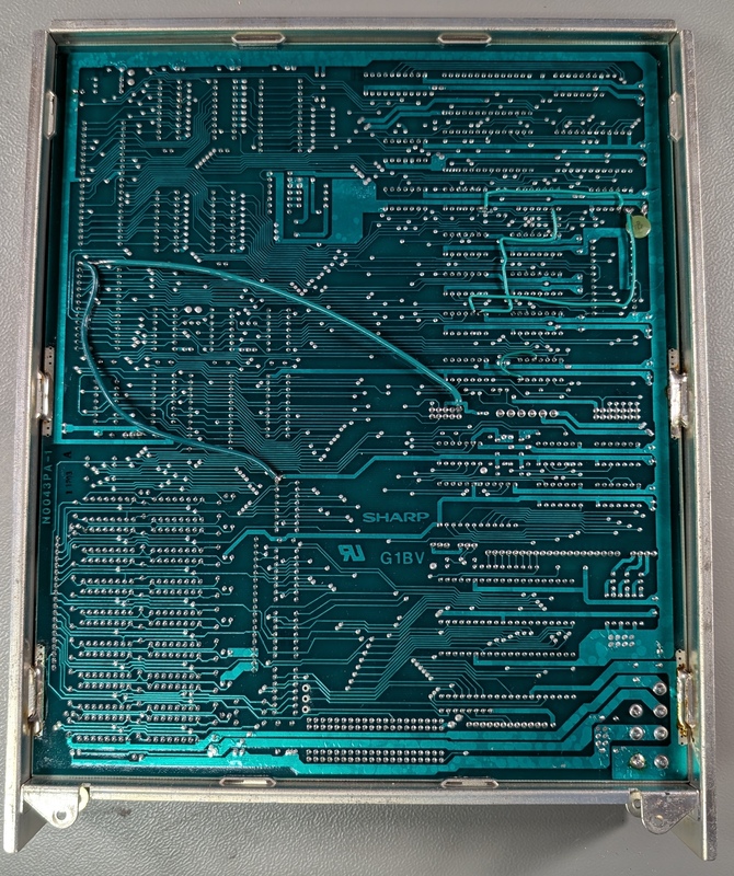 Logic board bottom